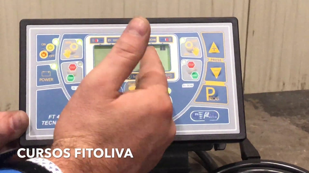 Funcionamiento ordenador atomizador Fitoliva