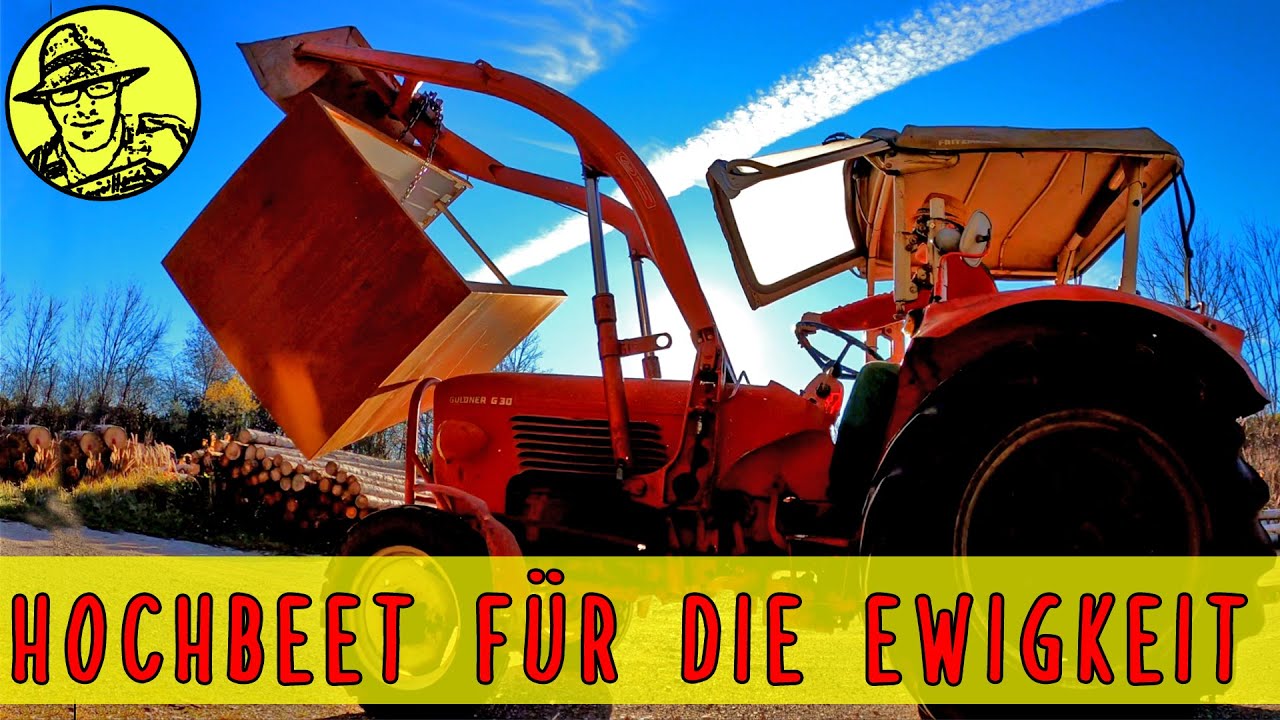 Das perfekte Hochbeet: Hält quasi ewig und ist ganz schnell aufgebaut.