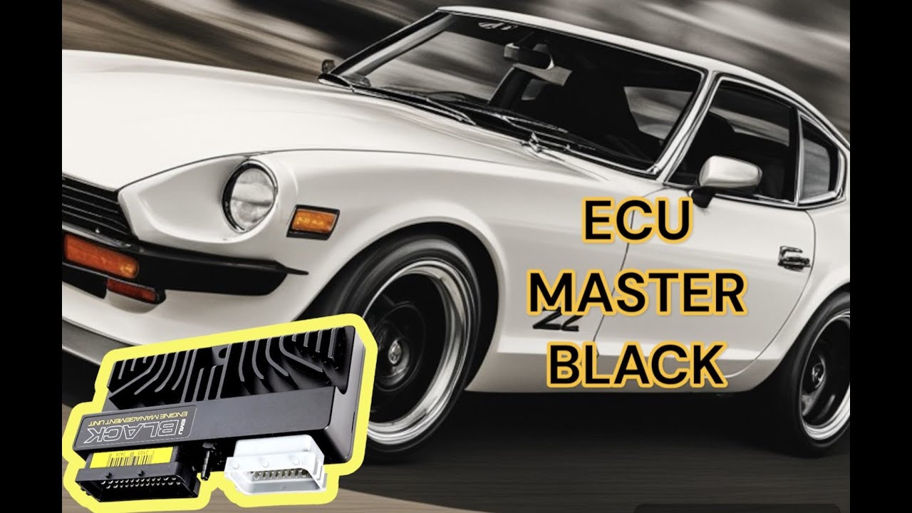 Datsun 280Z работает на ECU Master EMU Black! Как настроить триггеры и датчики!