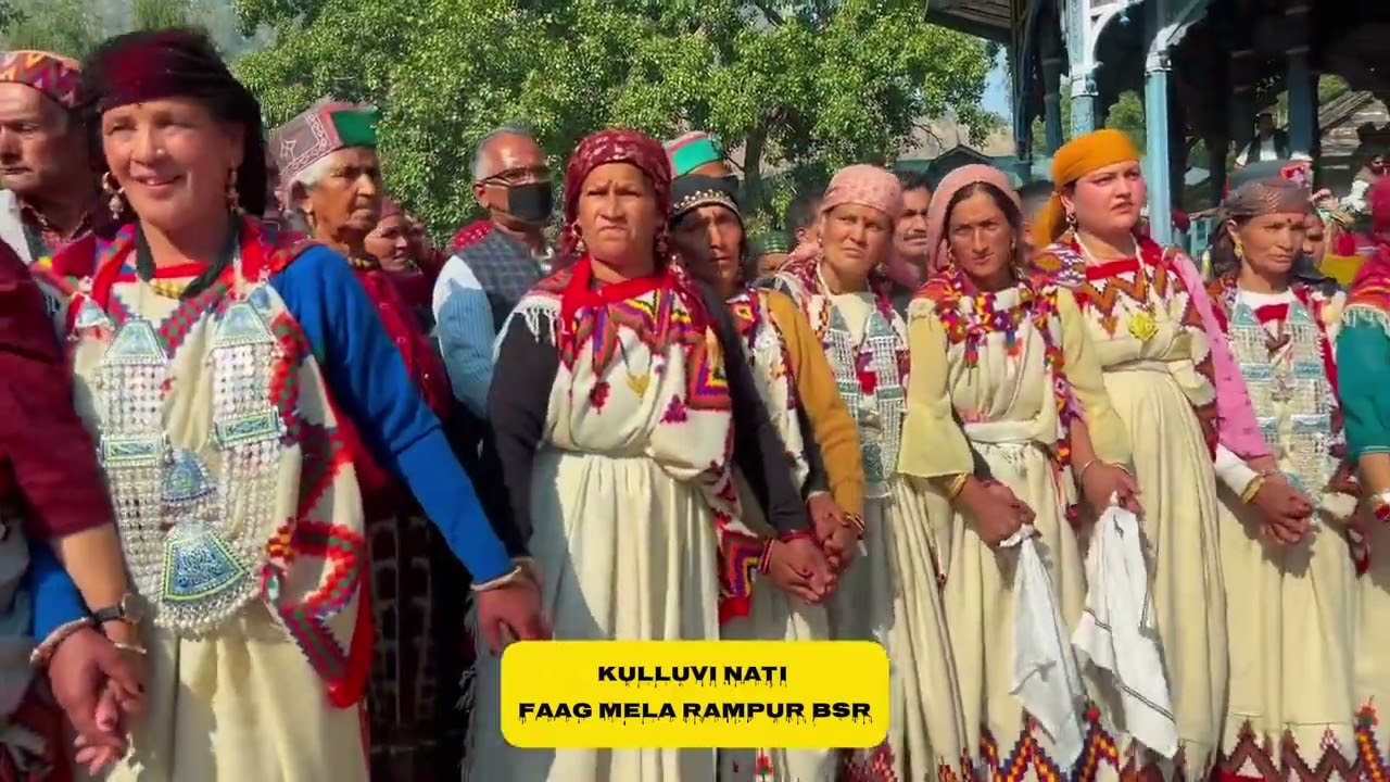 Pahadi Naati 2026 || kullvi natti faag mela rampur bsr 2026 || himachali natti 2026
