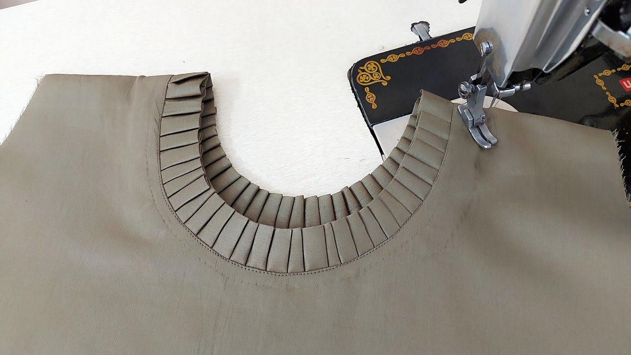 Frill के साथ बनाएं बेहद खूबसूरत Neck डिज़ाइन | Beautiful Neck Design with Frill