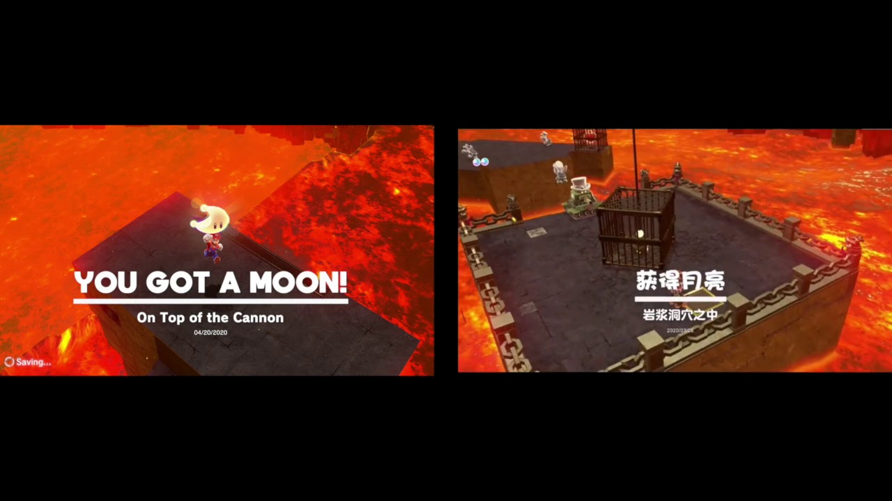 100% Moon Cave Comparison