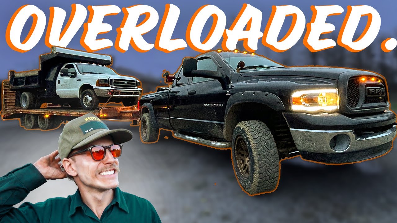 HEAVY HAULING with a 5.9 CUMMINS (Burning Up The Tranny)