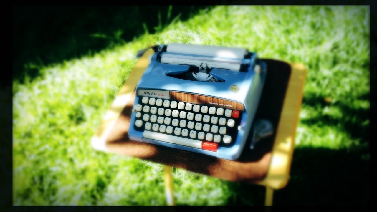 Typewriter Video Series Episode 35: Finding Your Writing Groove