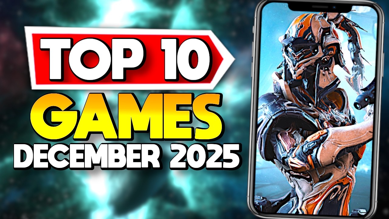 10 ЛУЧШИХ НОВЫХ мобильных игр декабря 2025 года для iOS и Android