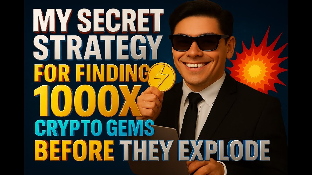 My Secret Strategy for Finding 1000X Crypto Gems BEFORE They Explode