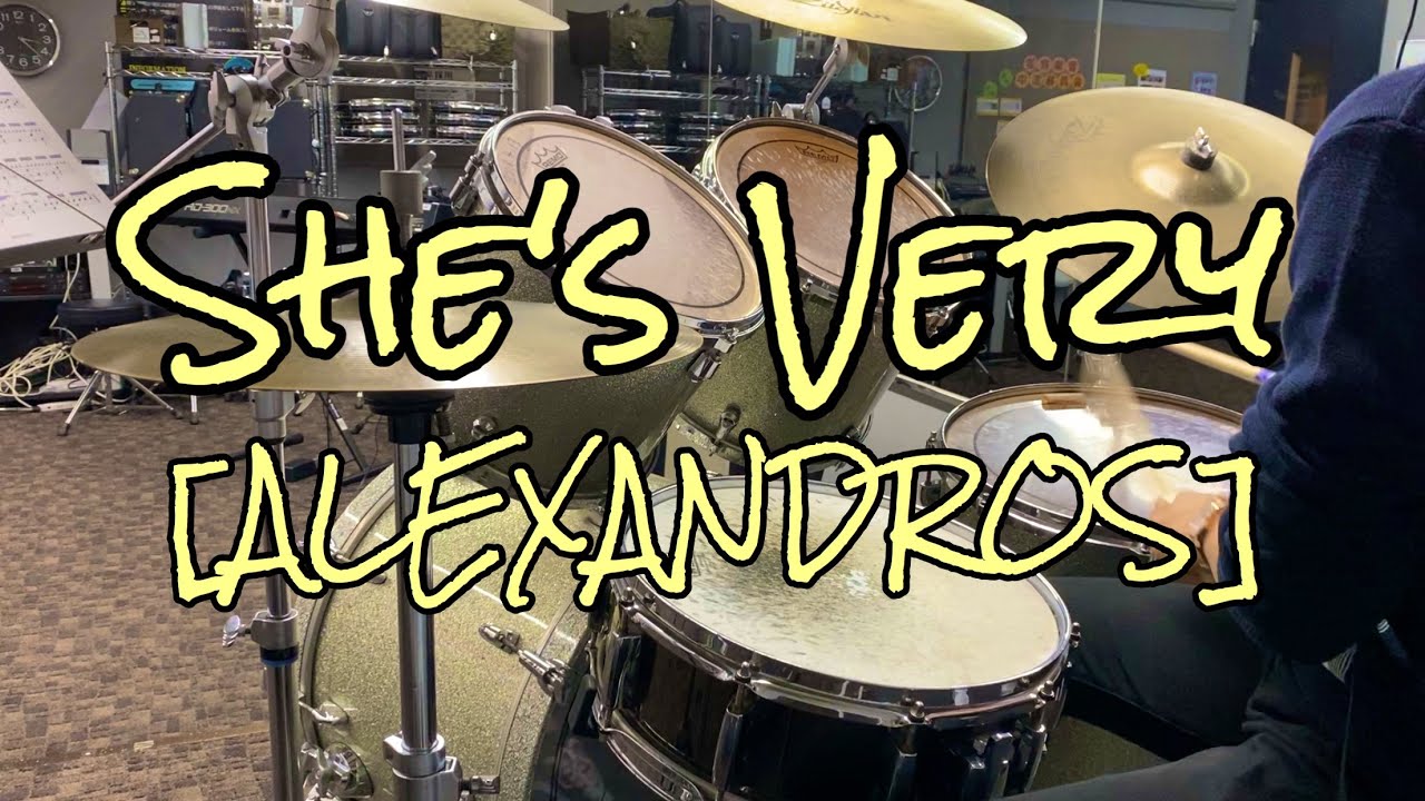 【叩いてみた】She's Very / [ALEXANDROS] (Drums cover.)