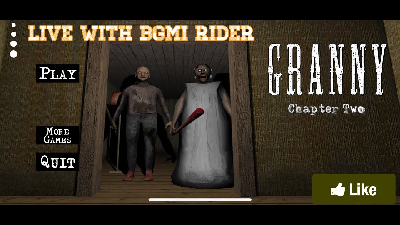 GRANNY CHAPTER 2 Live  #live  #gaming  #subscribe Road TO 2K