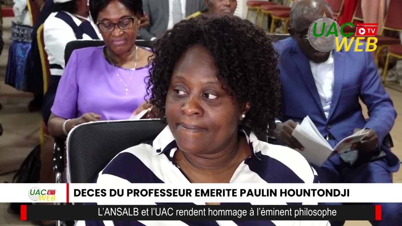 DECES DU PROFESSEUR EMERITE PAULIN HOUNTONDJI