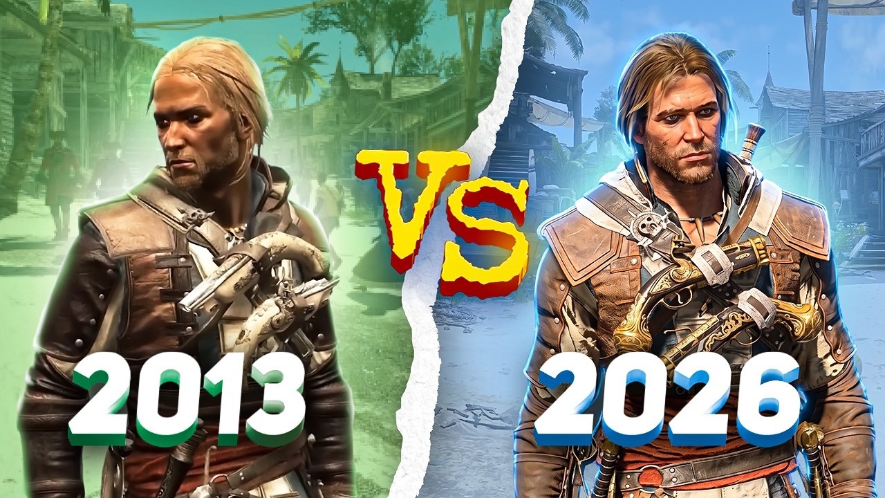 REMAKE VS ORIGINAL: ASSASSIN'S CREED BLACK FLAG