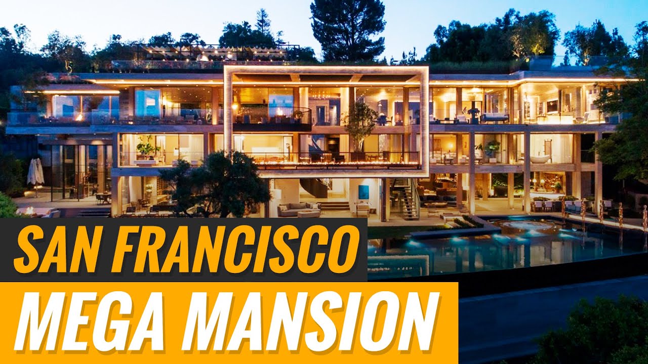 San Francisco MEGA Mansion Inside a $20 MILLION DOLLAR Masterpiece - Luxury Real Estate