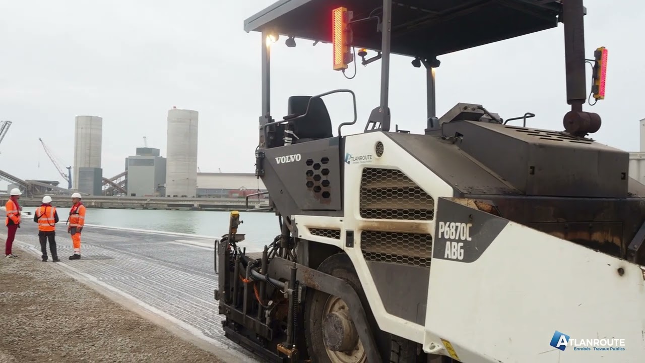Chantier port maritime La Rochelle | ATLANROUTE