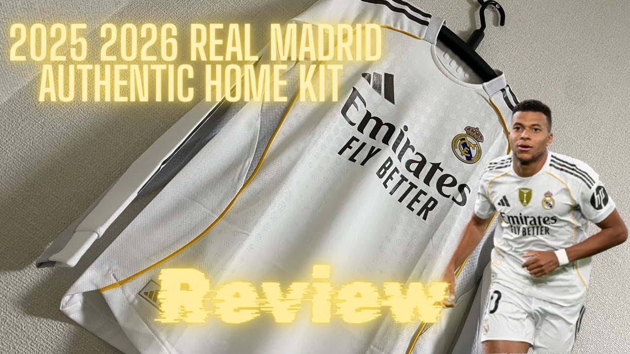 Real Madrid 25-26 Authentic Kit Review! 👻⚽️