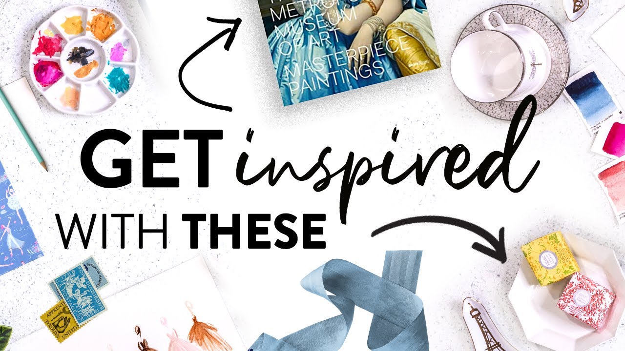 5 TIPS for finding Art inspiration EASILY every day