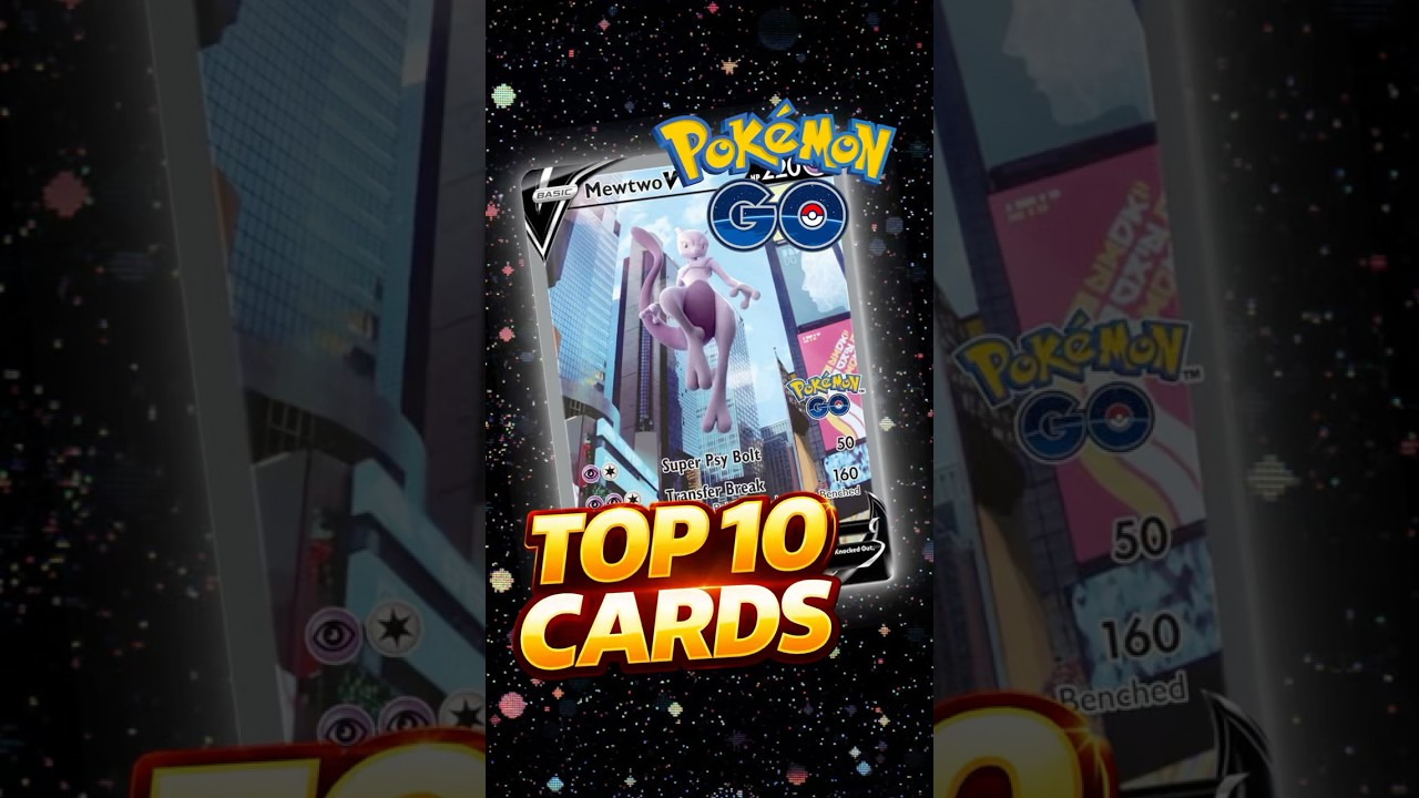 Pokemon GO Top 10 Cards Pokemon TCG