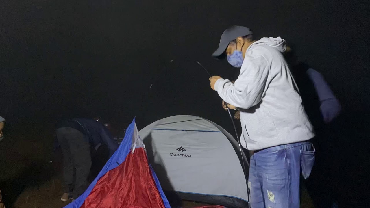 Camping at lambasingi..