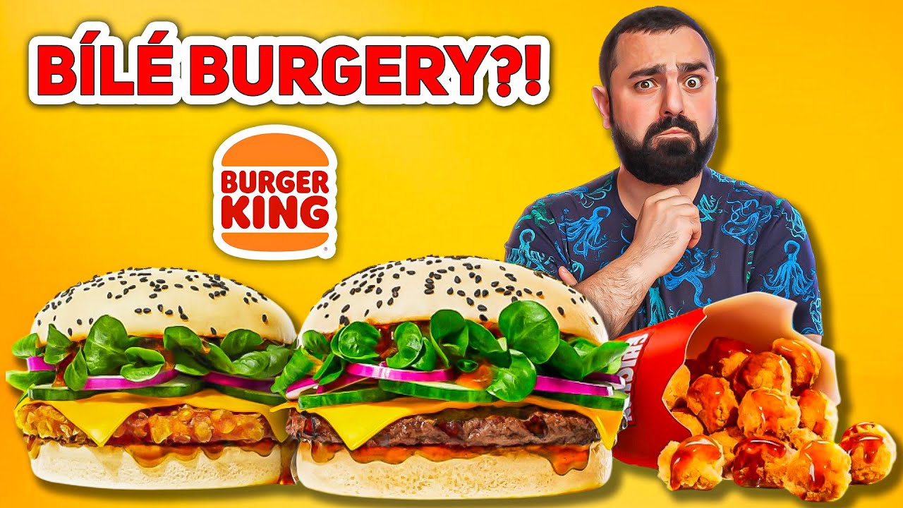BÍLÉ BURGERY z BURGER KINGU?!