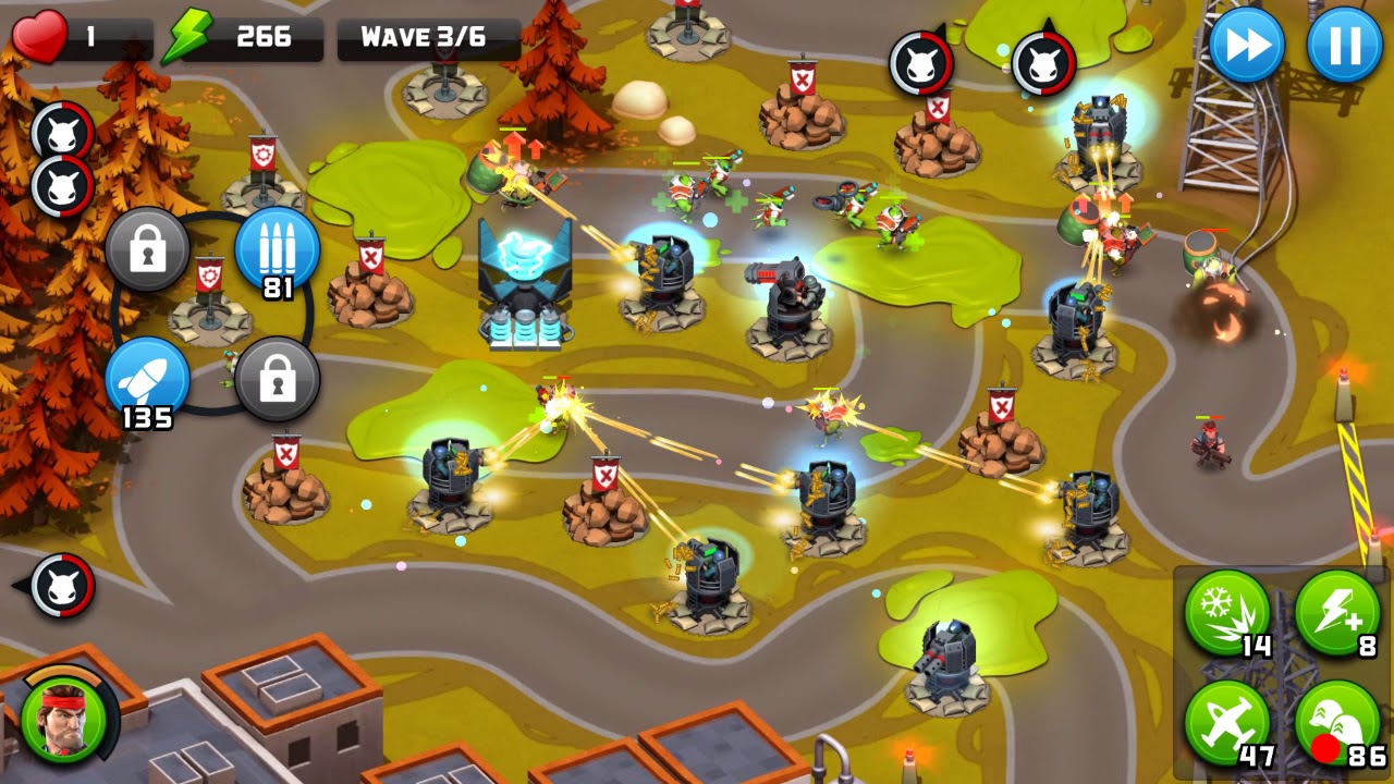 Alien Creeps TD - Level 50-Meltdown Madness - Veteran