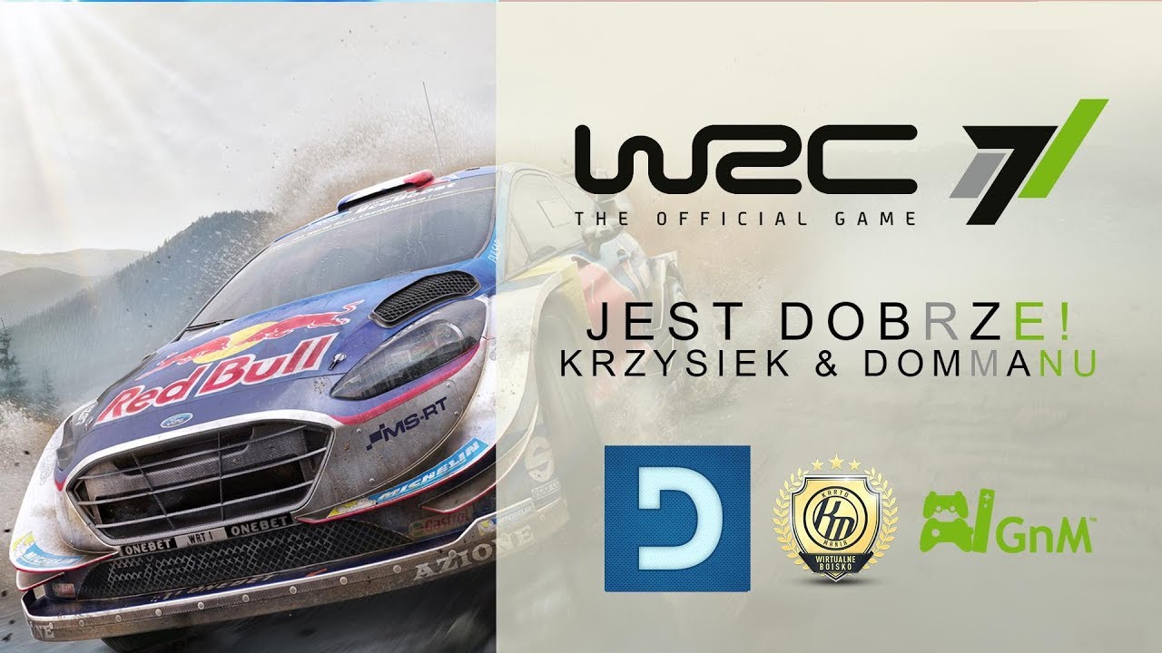 NAJLEPSZA GRA RAJDOWA - WRC 7 - RECENZJA feat. DoMManU