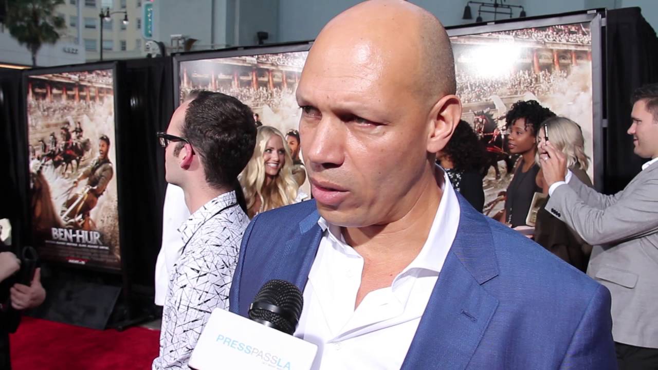 Jarreth Merz at Ben-Hur Premiere