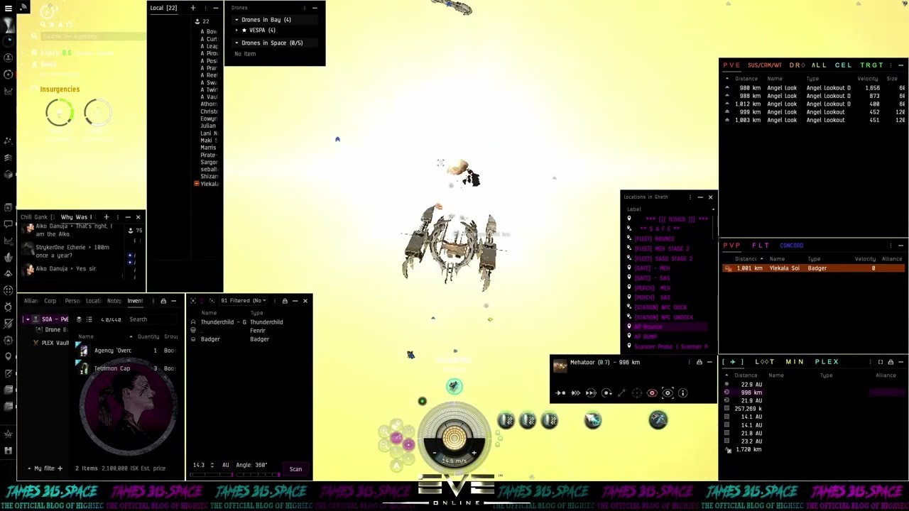 EVE Online: Autopilot Loaded.. Oops Your Freighter Exploded! #DeathToTheReaders