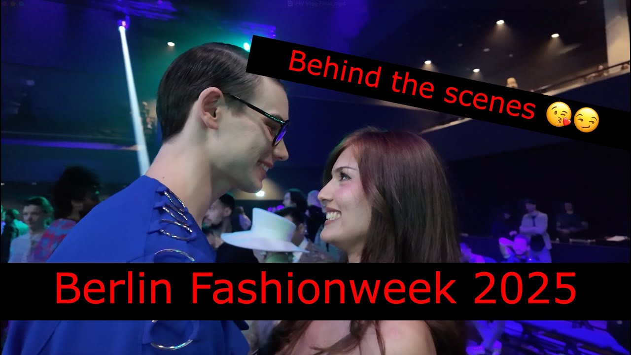 Ich wurde für die Berlin Fashionweek gebucht 😱🤩 - Backstage mit Armin & Grace ✌️💕