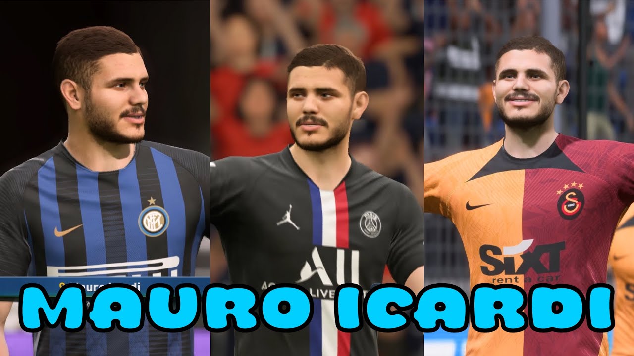 MAURO ICARDI in EVERY FIFA ( 14 - 25 )