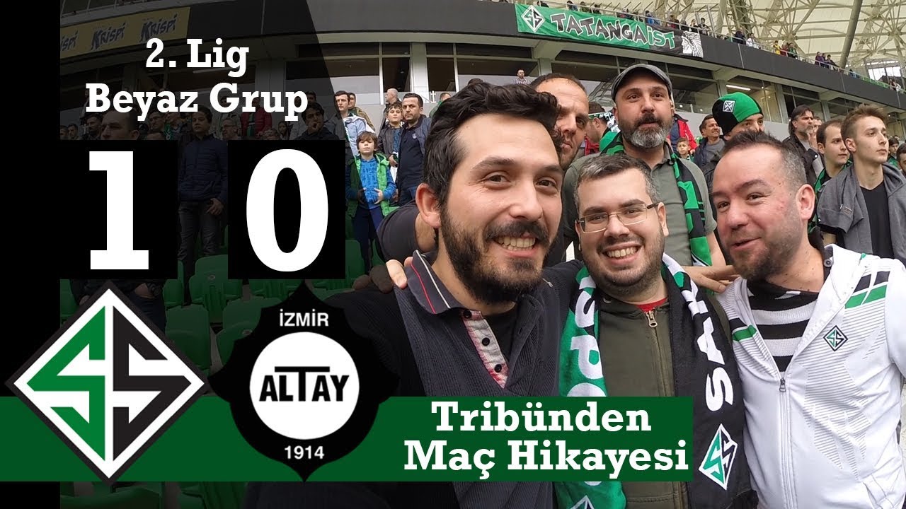 2. Lig'de Haftanın Maçında Sakaryaspor Altay'ı Yendi | Tatangalar Tribün Şov Yaptı | Atkı Yarışması