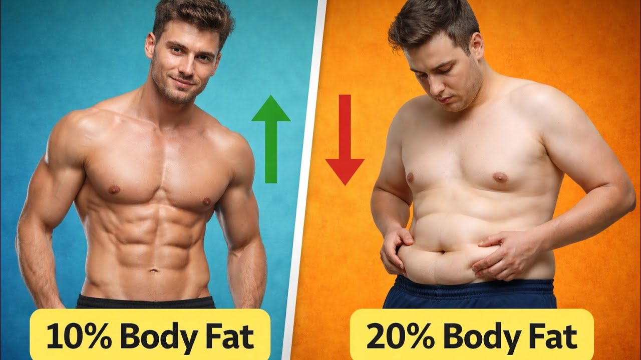 20% se 10% Body Fat Easy Nahi Hai! Galtiyaan Jo Fat Loss Rok Deti Hain explained 