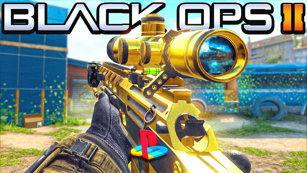 Снайпинг в BLACK OPS 2 на PS5 стал еще ЛУЧШЕ..