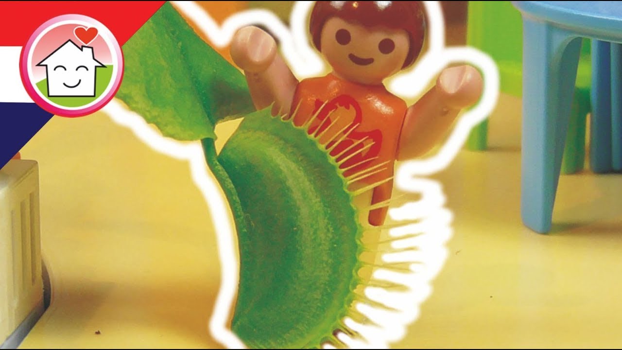 Playmobil filmpje Nederlands De vleesetende plant  - Familie Huizer