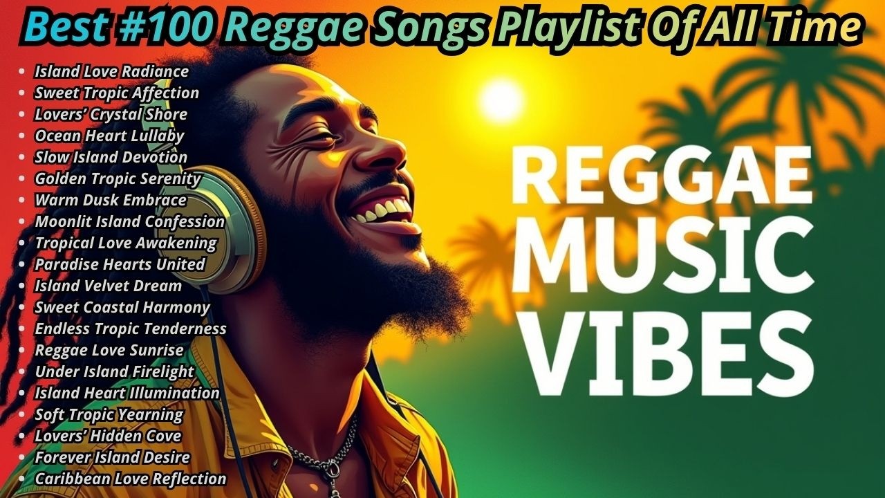 🌊 Relaxing Tropical Reggae Mix  Chill Island Music for Peaceful Time