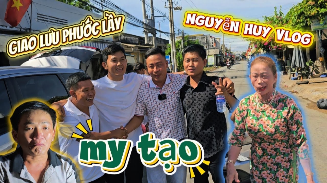 Giao lưu cùng Phước Lầy ,Nguyễn Huy Vlog ,My Tạo các team miền tây | HoàiPhong TV