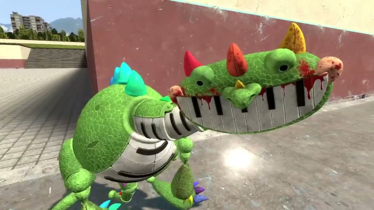 Poppy Playtime Adventures!: Pianosaurus always comes back again