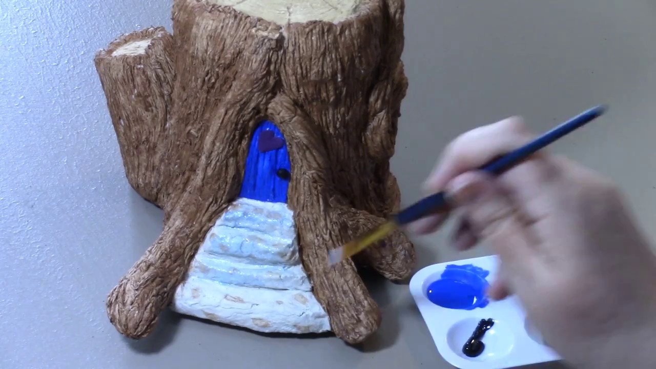 Tree Stump Fairy House | Woodland Village