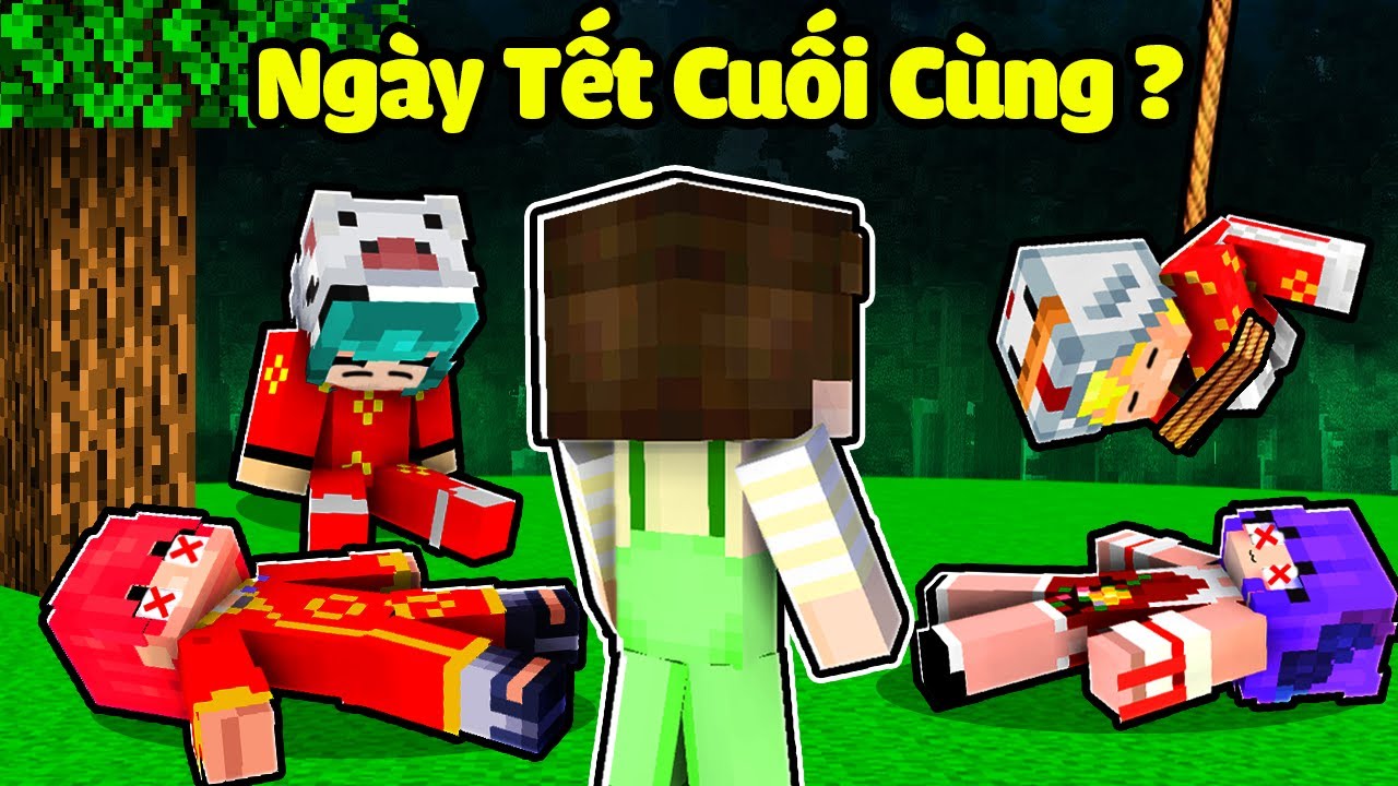 Cái Tết Kinh Hoàng Ở Làng Sinh Tố Trong Minecraft