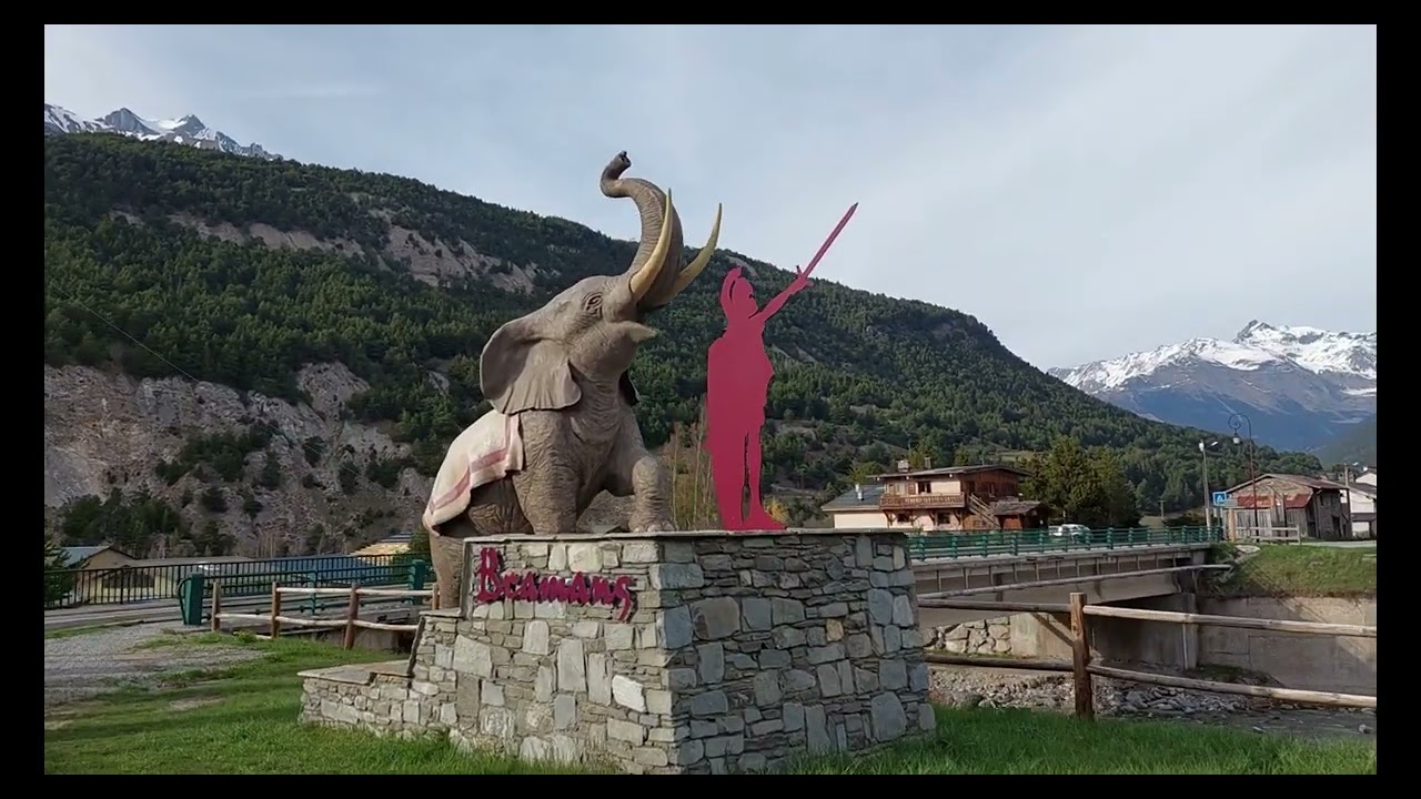 Vlog à Bramans ruelles et jardin montagnard