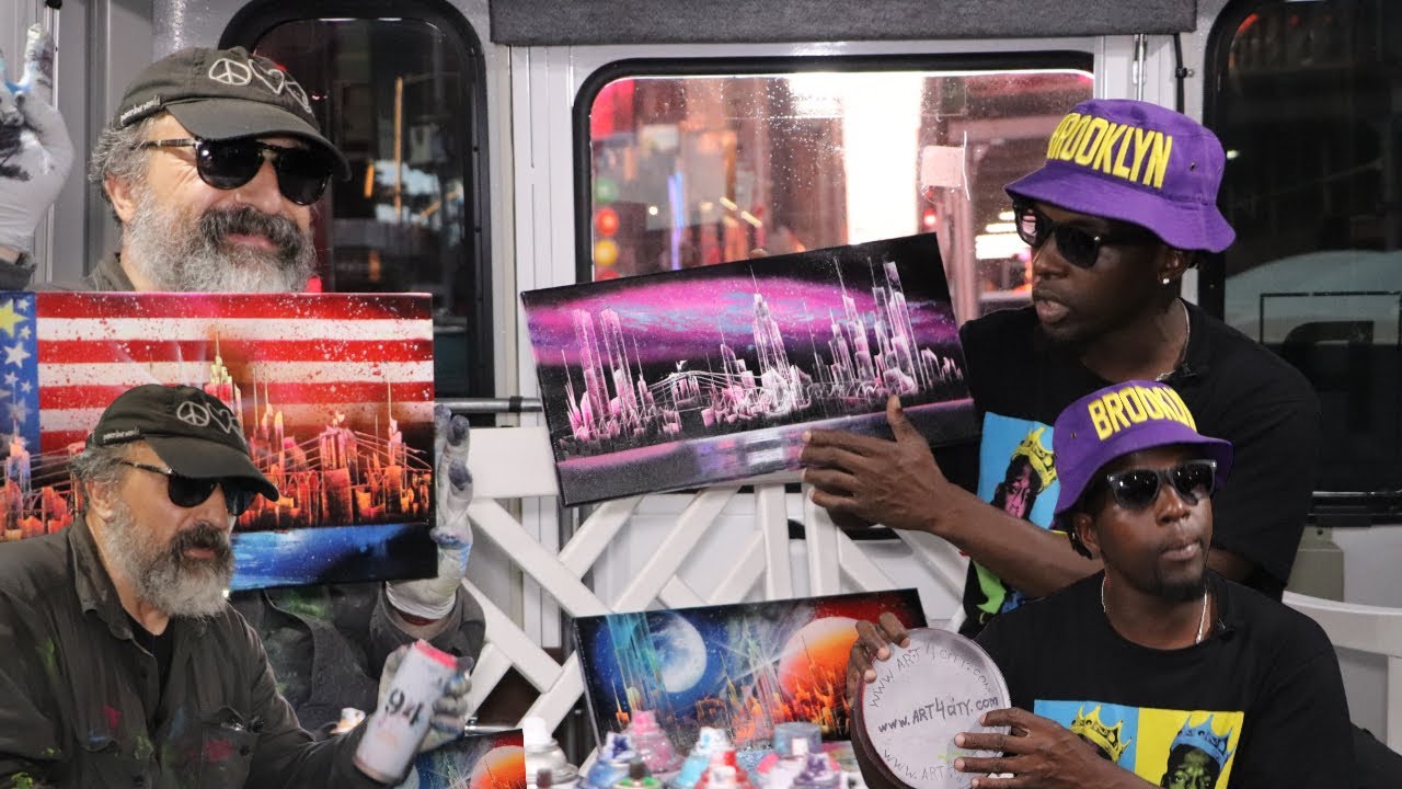 COLPORAN TV -- New York  ARTIST ARTS Work INTERVIEW TIME SQUARE NYC ...