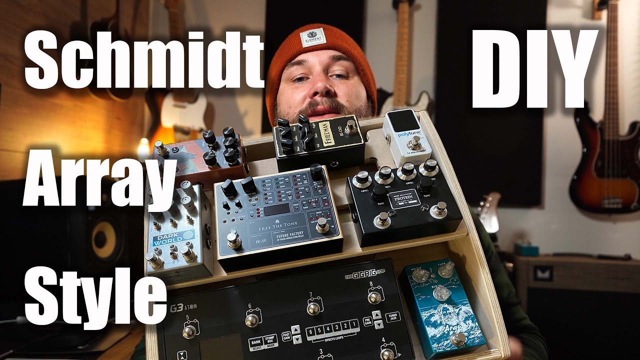 How To Build A Schmidt Array Pedal Board - From Scratch