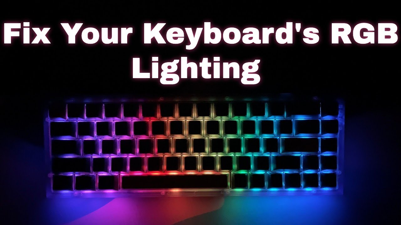 QMK Tutorial: Install and use VIA firmware with your mechanical keyboard | Configure your RGB