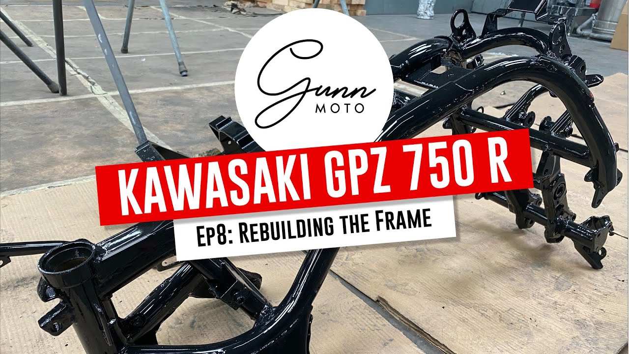 GunnMoto 1985 GPZ 750 R Start the rebuild