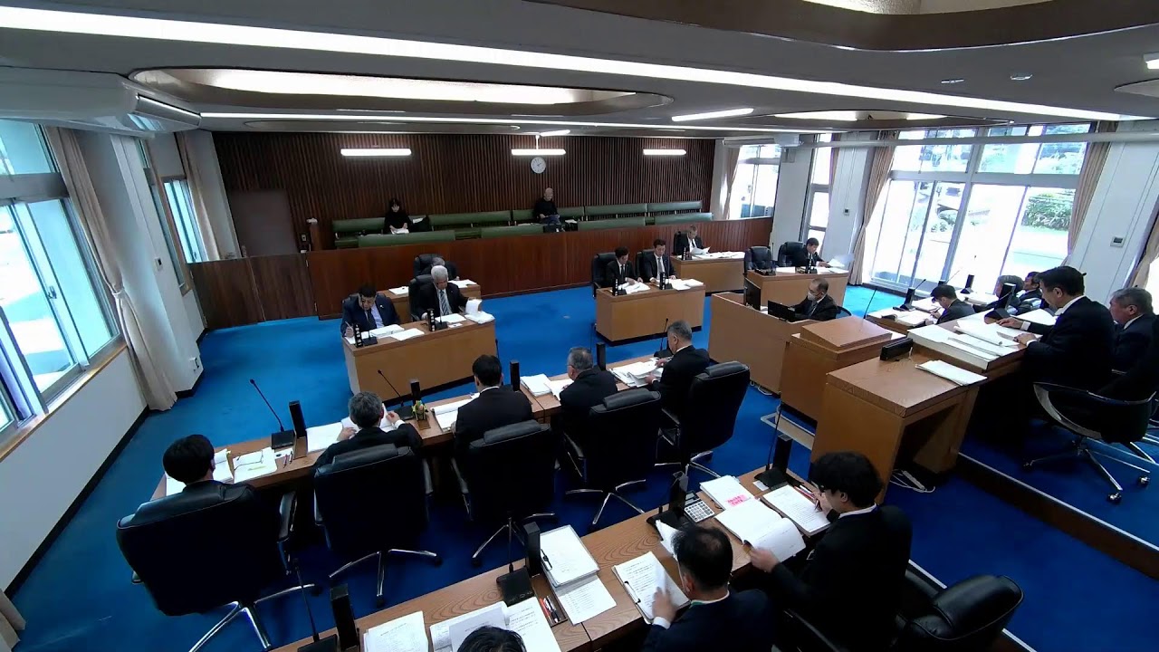 令和８年第１回大和村議会定例会 　3/5　開会