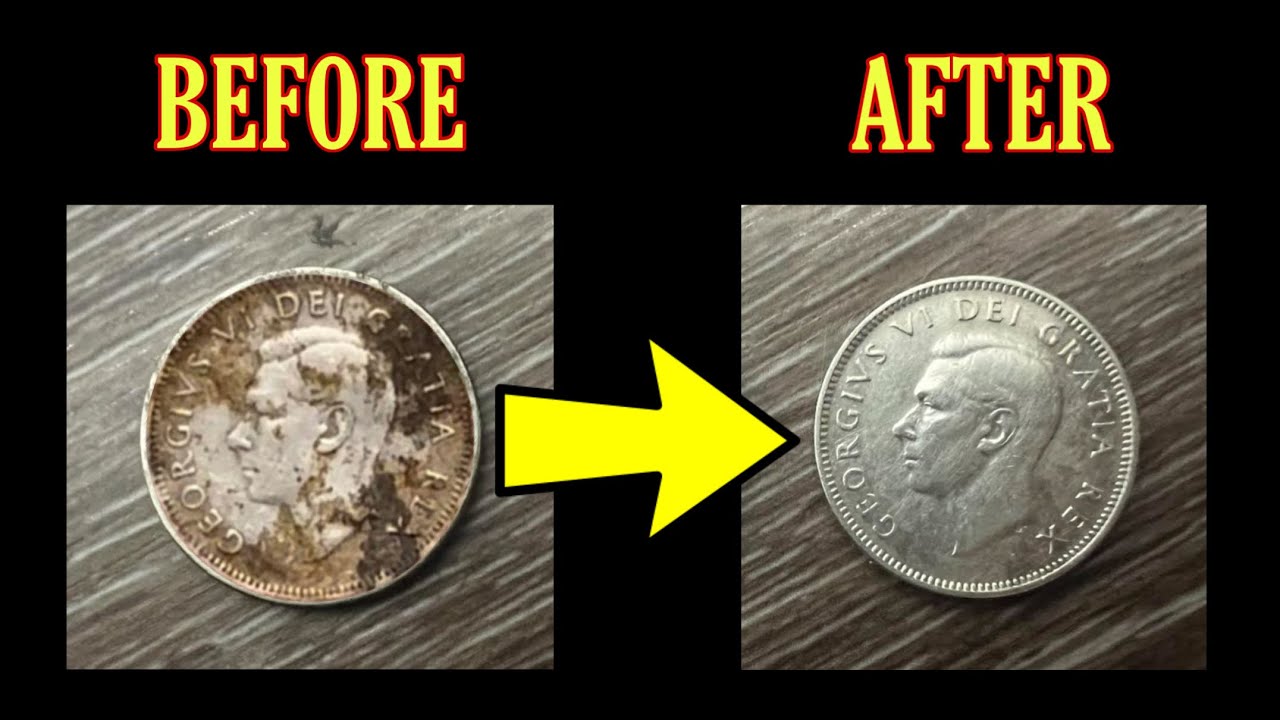 How to Clean Silver Coins. Easy and Cheap From Home. #coincollecting