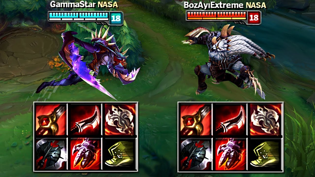 KHA'ZIX vs RENGAR FULL BUILD FIGHTS & Best Moments!