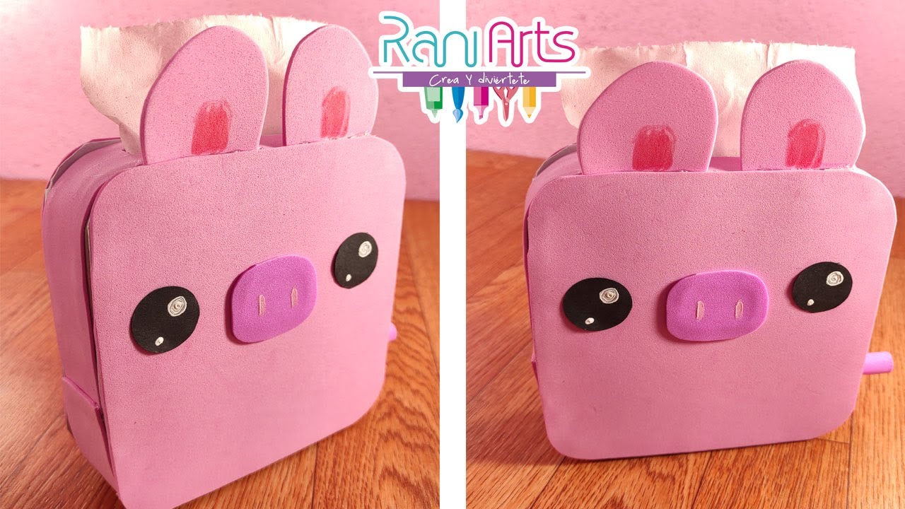 Haz este increíble DISPENSADOR DE PAÑUELITOS de papel - DIY