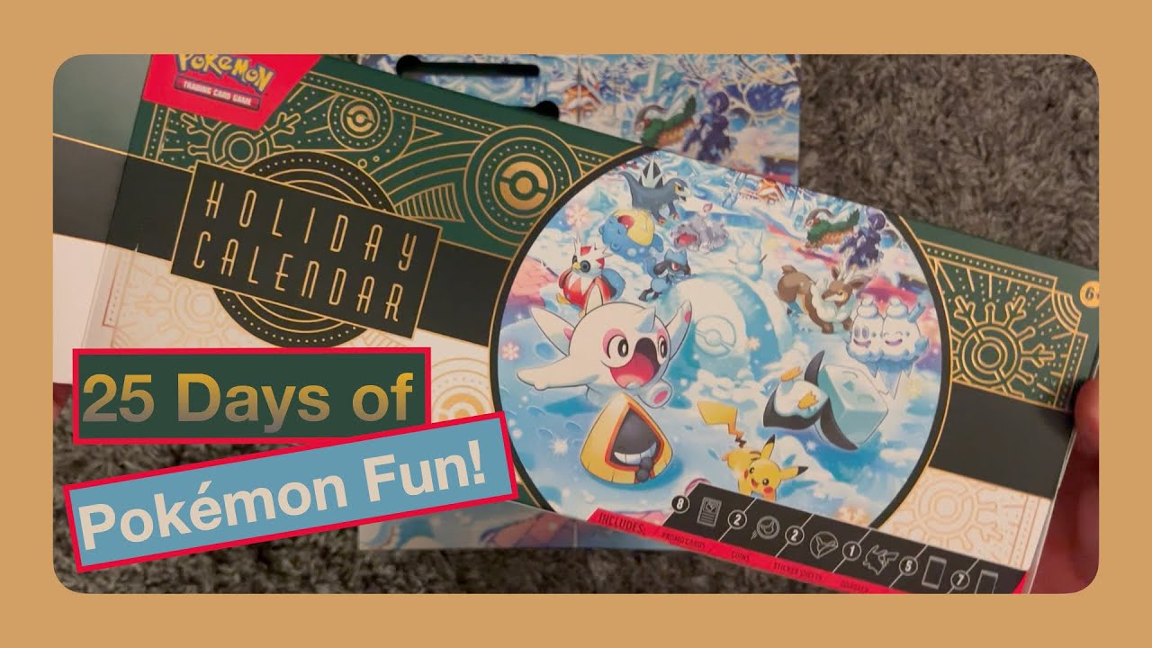 Pokemon TCG Holiday Calendar 2024 [Overview]