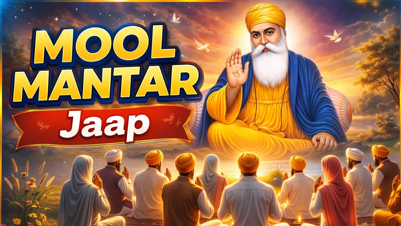 Mool Mantar | Divine Sikh Meditation & Spiritual Awakening | Waheguru Jaap ਮੂਲ ਮੰਤ੍ਰ | ਧਾਰਮਿਕ ਸਿਮਰਨ