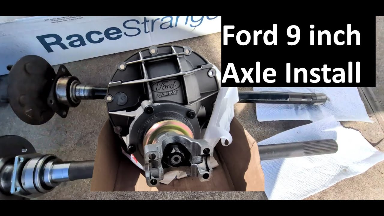 Инструкция по установке 9-дюймового моста Ford, 31-шлицевые полуоси Strange, передаточное число 3...