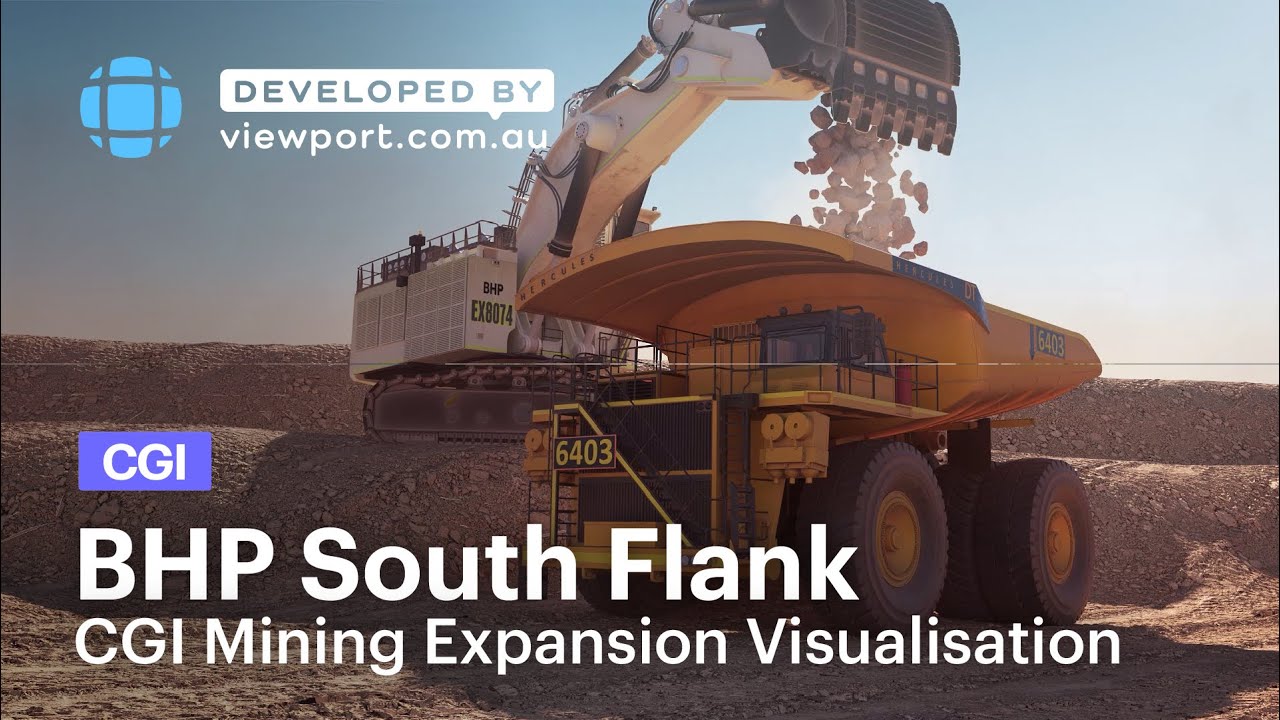 BHP South Flank Iron Ore Animation