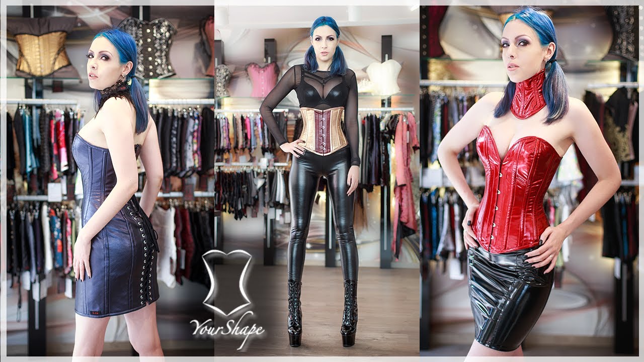 Nox on Tour @ YourShape: Me trying on lots of Corsets 🤩 German with English Subtitles!